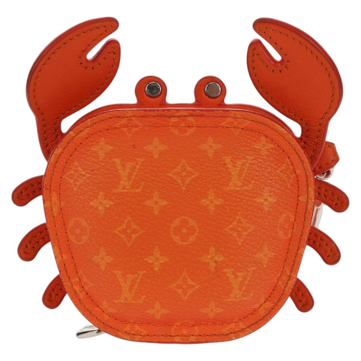 LOUIS VUITTON Monogram Bag Charm LV Club Bag Charm Orange M01929 LV Auth 151182M