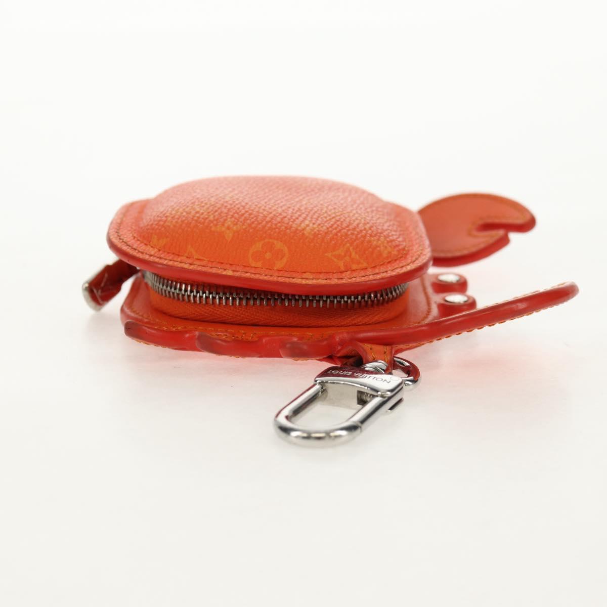 LOUIS VUITTON Monogram Bag Charm LV Club Bag Charm Orange M01929 LV Auth 151182M