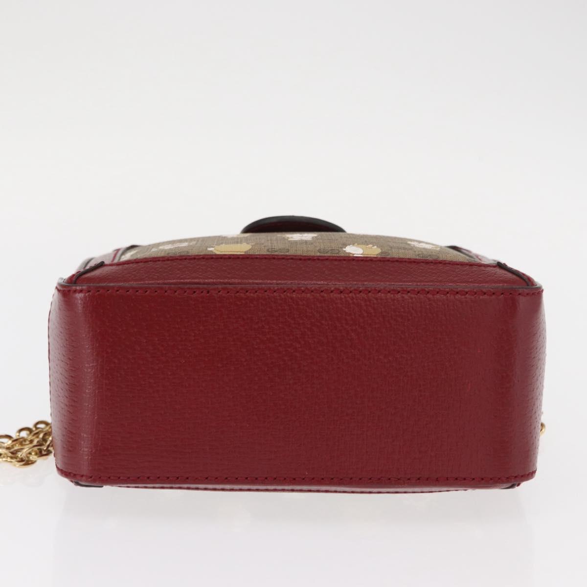 GUCCI Micro GG Supreme Doraemon Collaboration Bag PVC 655596 Auth 151200SAM