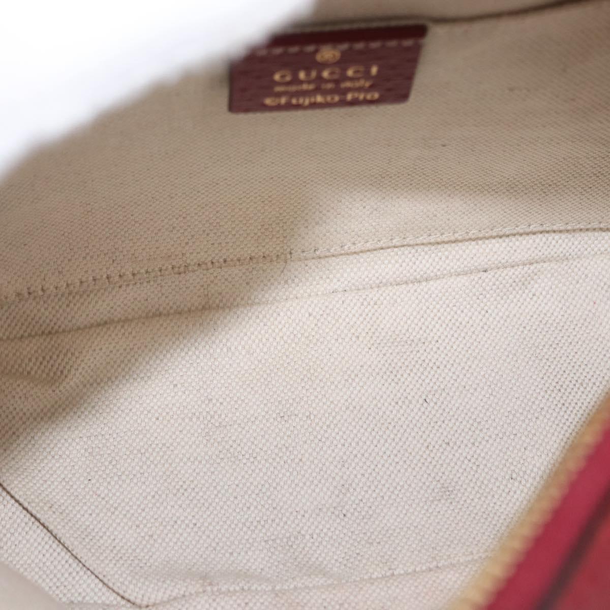 GUCCI Micro GG Supreme Doraemon Collaboration Bag PVC 655596 Auth 151200SAM