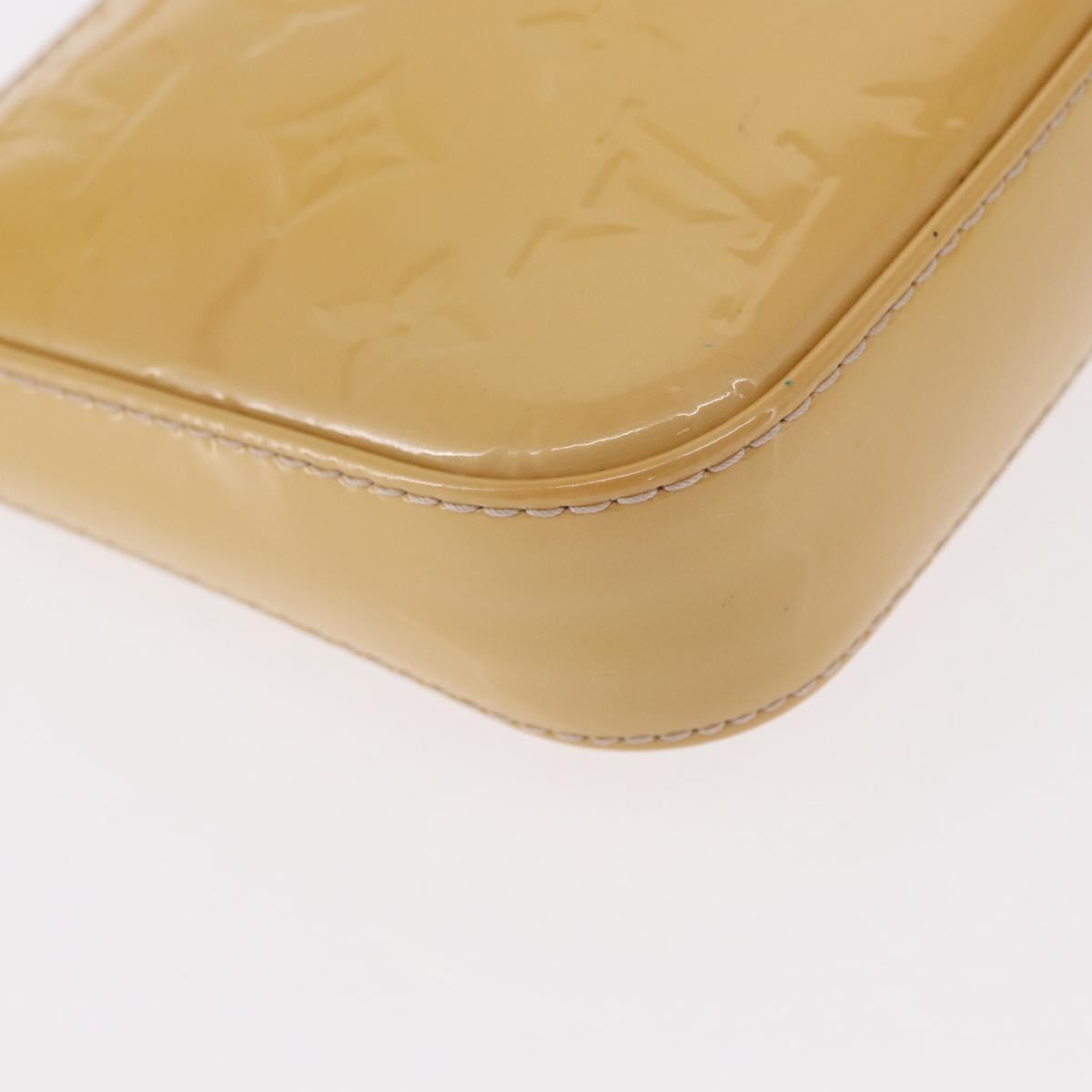 LOUIS VUITTON Vernis Pochette Accessoires Rose Angelique M90072 LV Auth 151201V