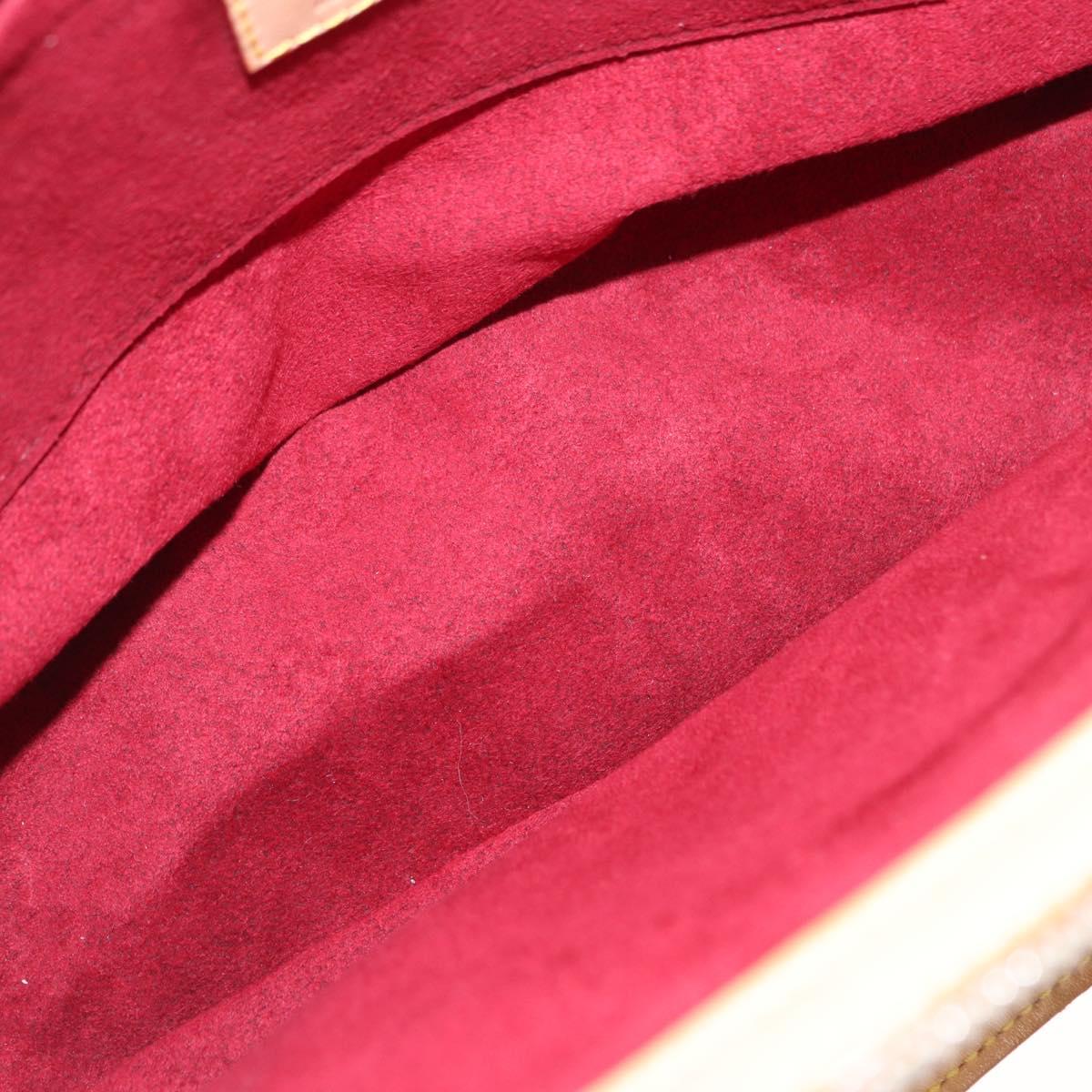 LOUIS VUITTON Monogram Multicolor Gracie MM Bag White M92590 LV Auth 151203SM