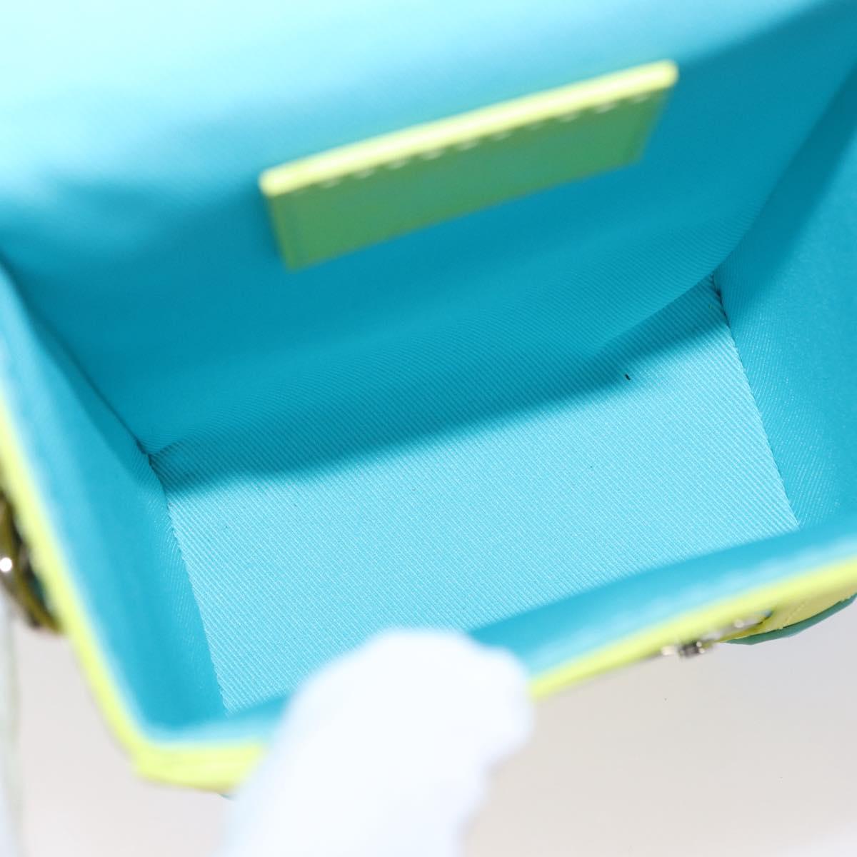 LOUIS VUITTON Monogram Playground Vertical Trunk Bag Yellow M82007 Auth 151204SM