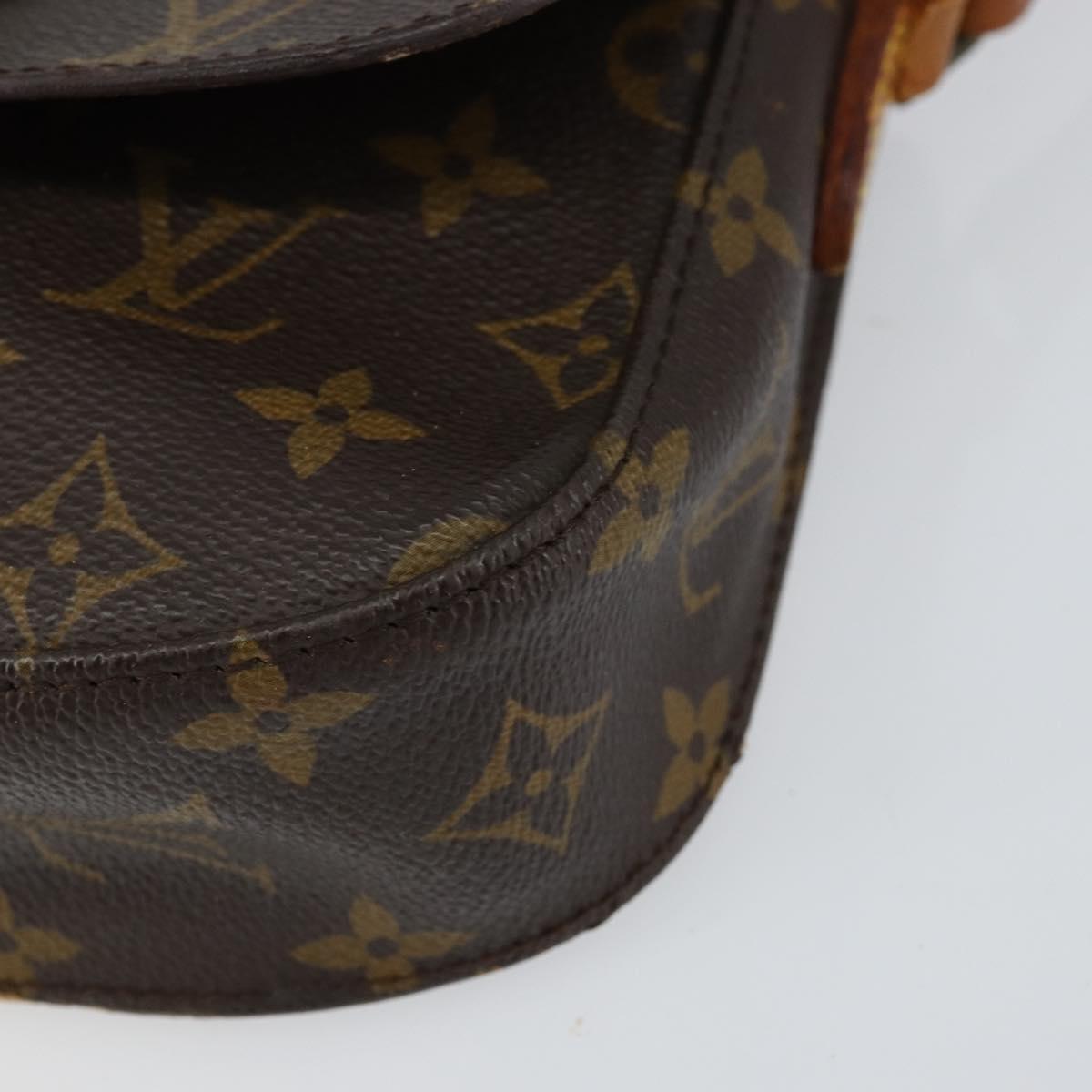 LOUIS VUITTON Monogram Saint Cloud PM Shoulder Bag M51244 LV Auth 151225