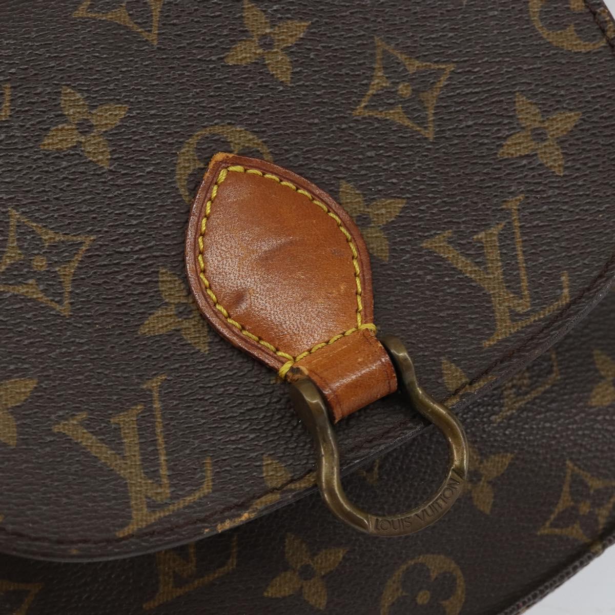LOUIS VUITTON Monogram Saint Cloud PM Shoulder Bag M51244 LV Auth 151225