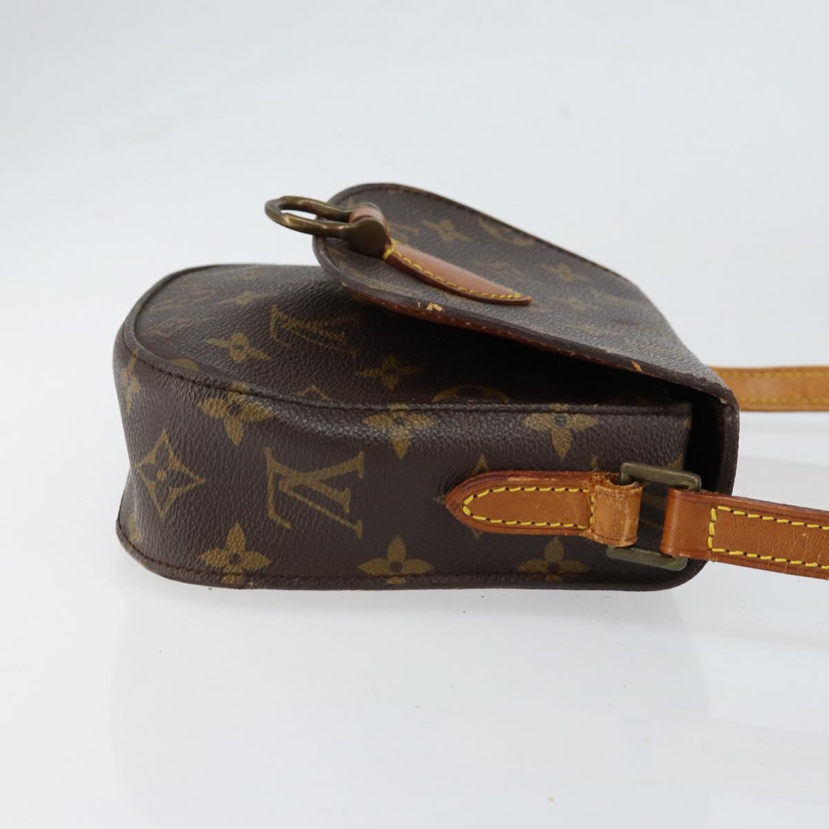 LOUIS VUITTON Monogram Saint Cloud PM Shoulder Bag M51244 LV Auth 151225