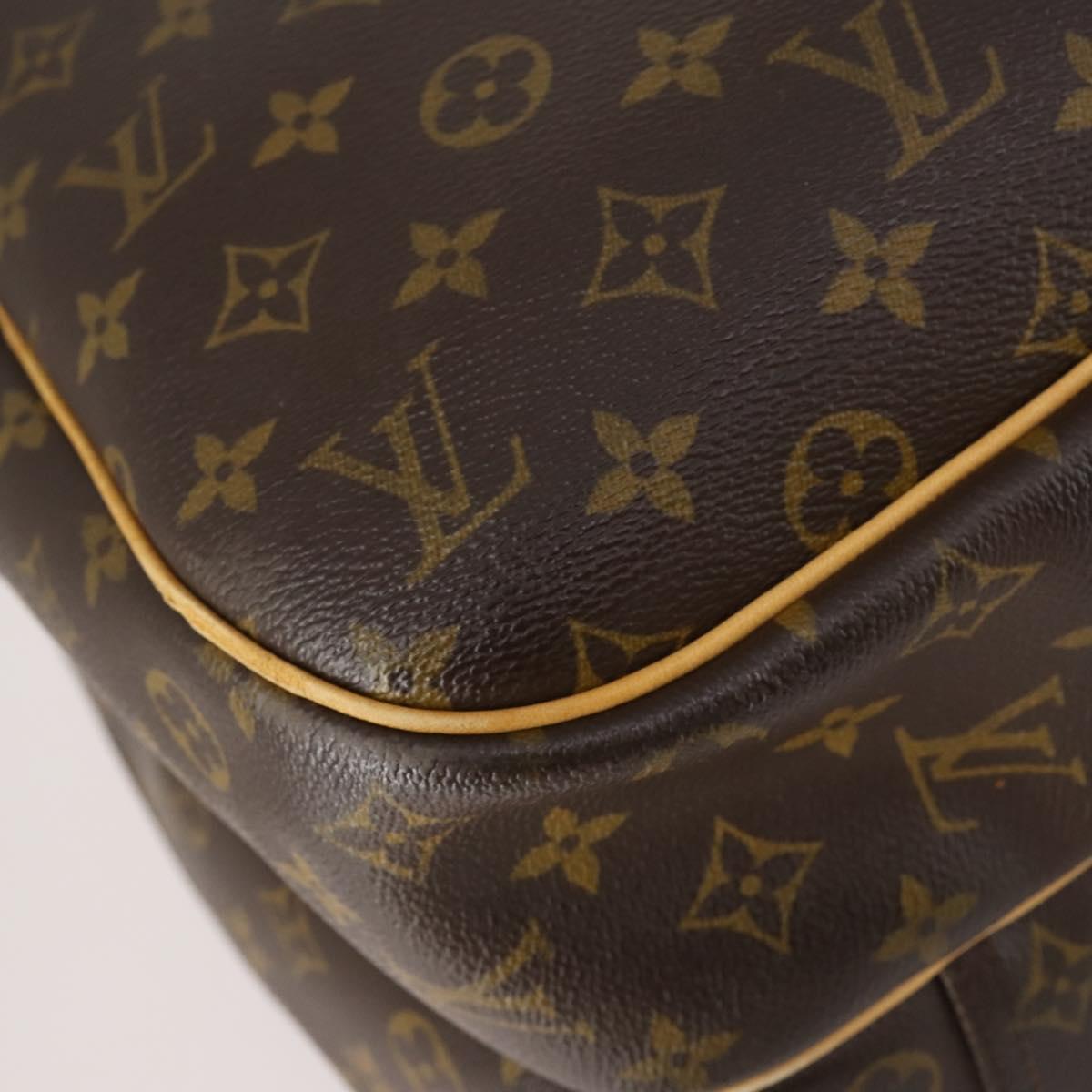 LOUIS VUITTON Monogram Alize 24H Boston Bag M41399 LV Auth 151229