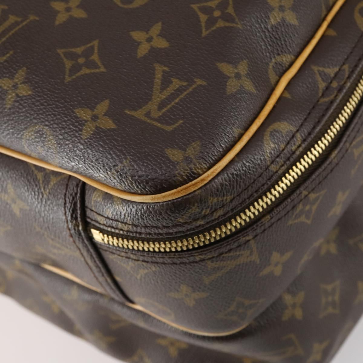 LOUIS VUITTON Monogram Alize 24H Boston Bag M41399 LV Auth 151229