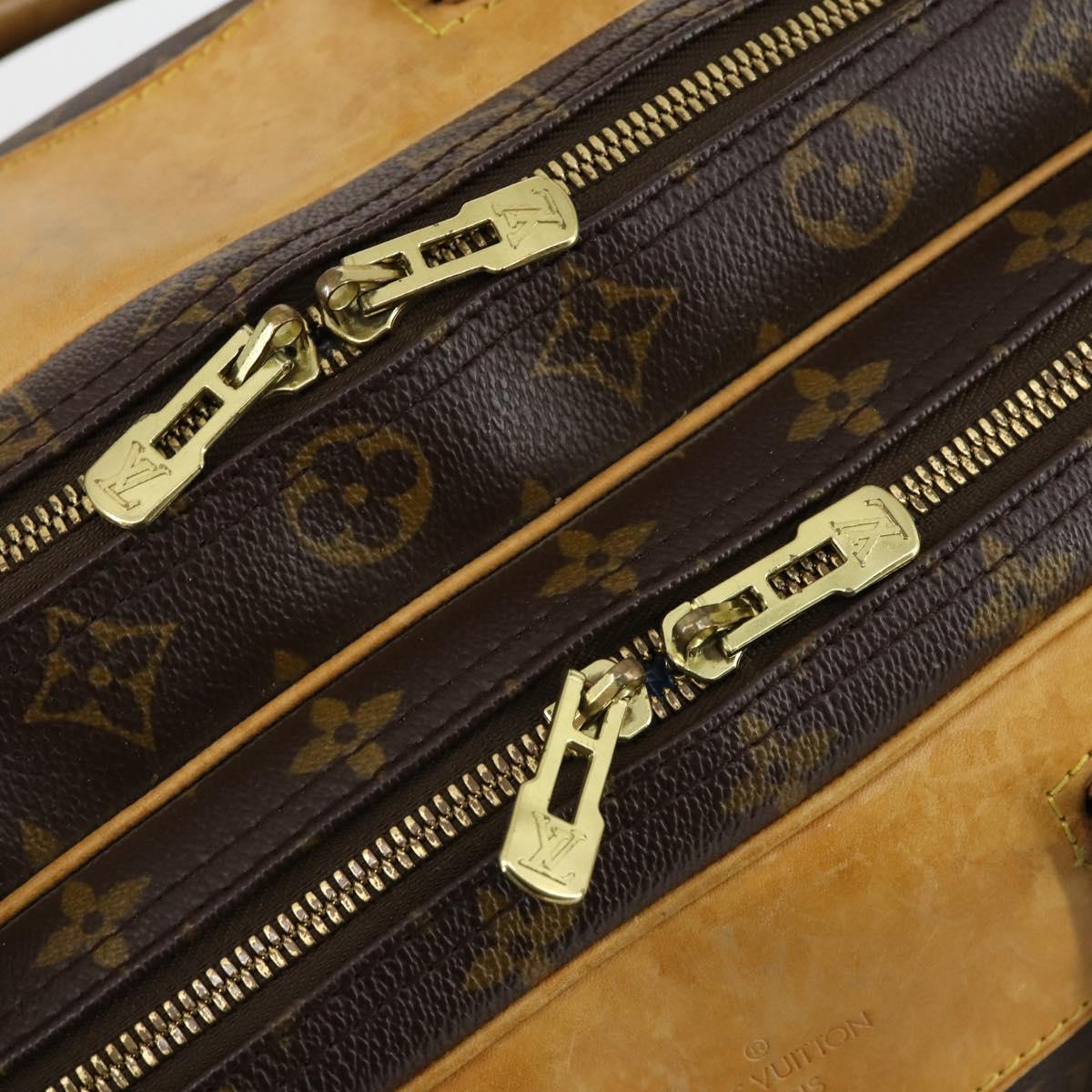 LOUIS VUITTON Monogram Alize 24H Boston Bag M41399 LV Auth 151229