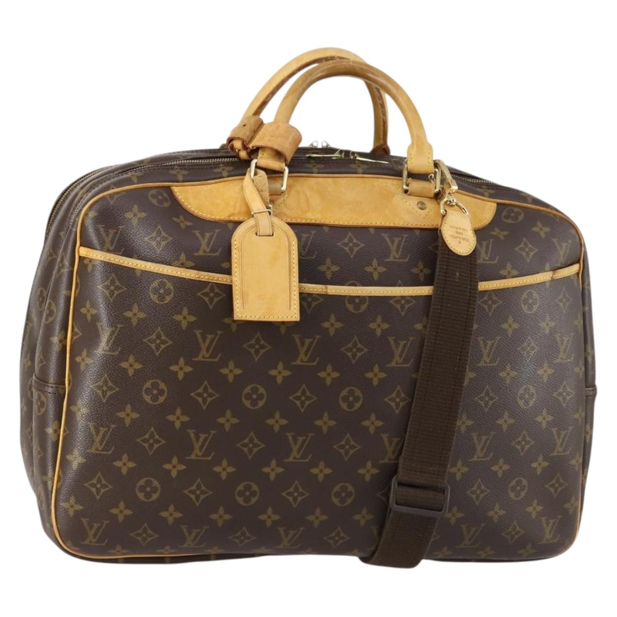 LOUIS VUITTON Monogram Alize 24H Boston Bag M41399 LV Auth 151229