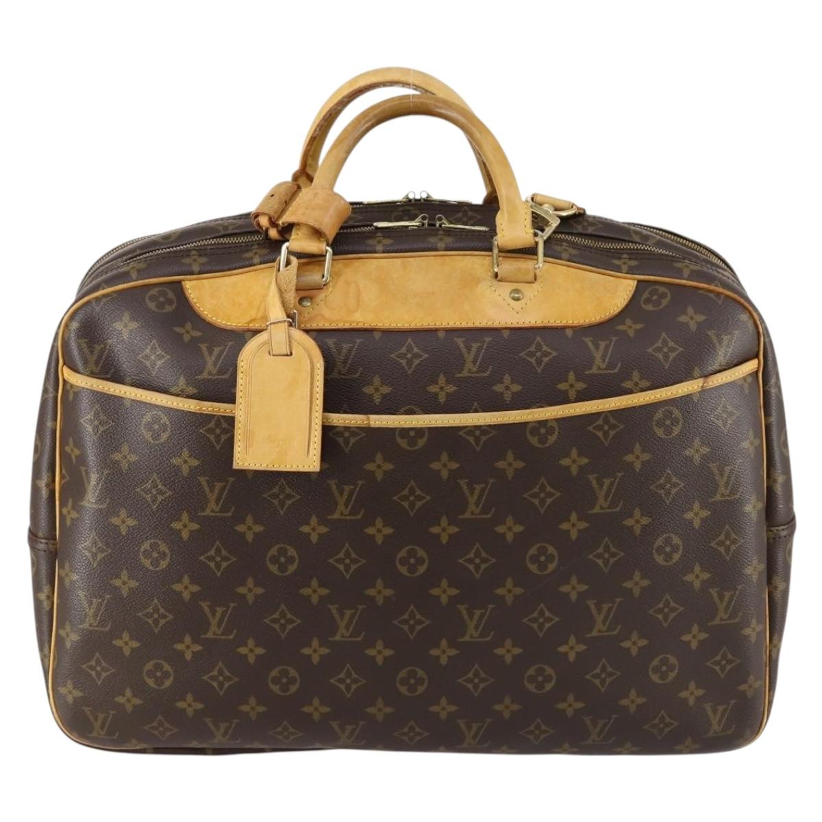 LOUIS VUITTON Monogram Alize 24H Boston Bag M41399 LV Auth 151229