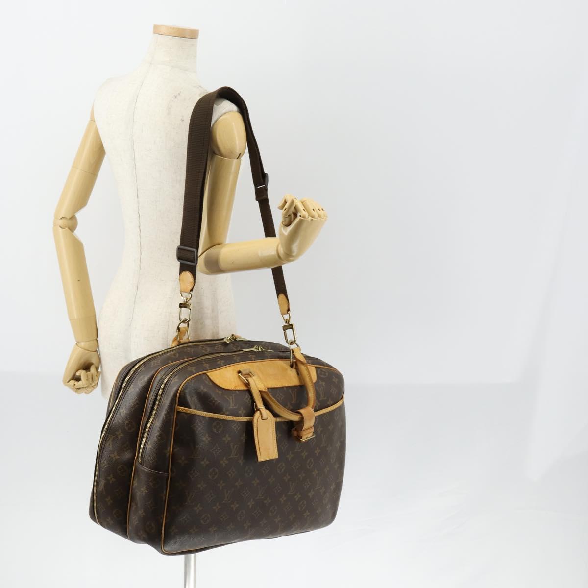 LOUIS VUITTON Monogram Alize 24H Boston Bag M41399 LV Auth 151229