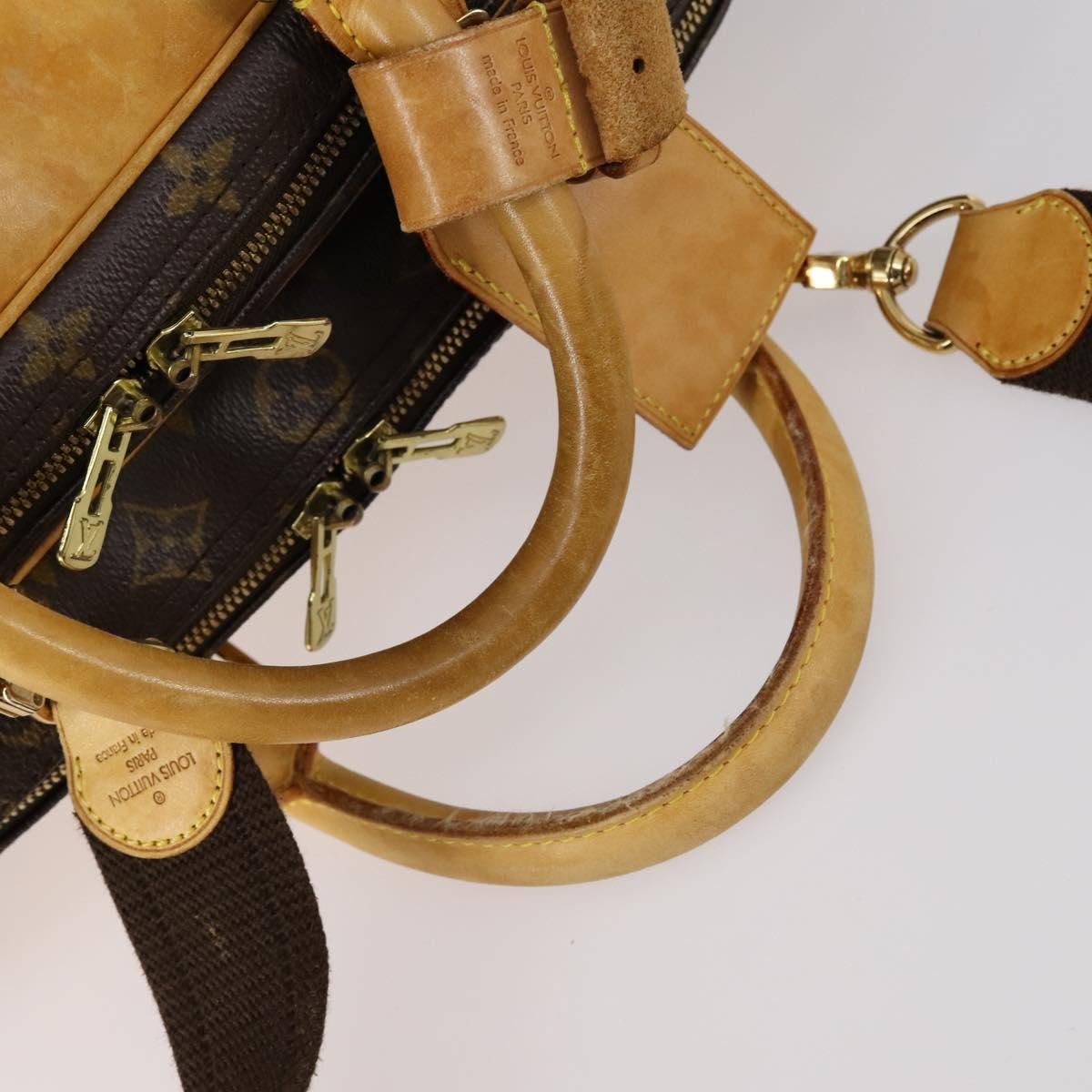 LOUIS VUITTON Monogram Alize 24H Boston Bag M41399 LV Auth 151229