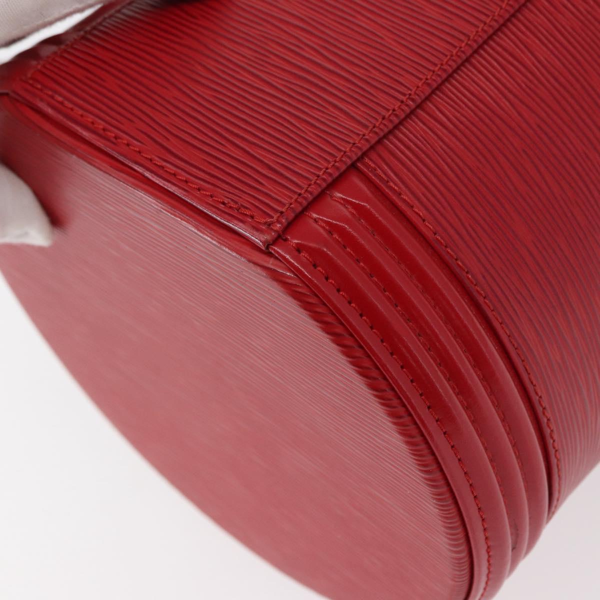 LOUIS VUITTON Epi Cannes Hand Bag Red M48037 LV Auth 151232