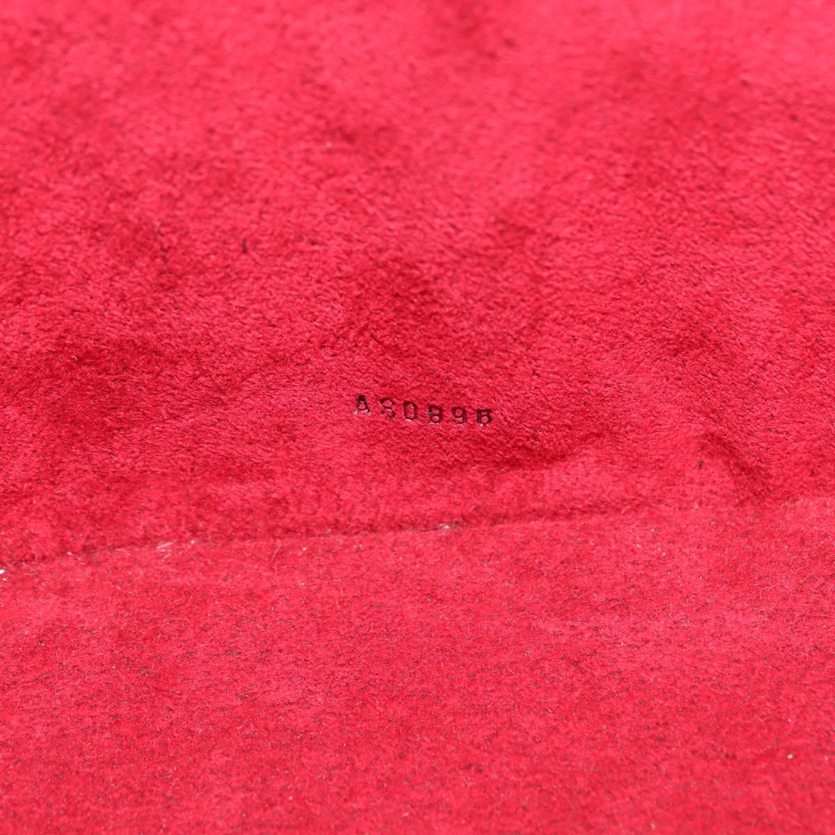 LOUIS VUITTON Epi Cannes Hand Bag Red M48037 LV Auth 151232