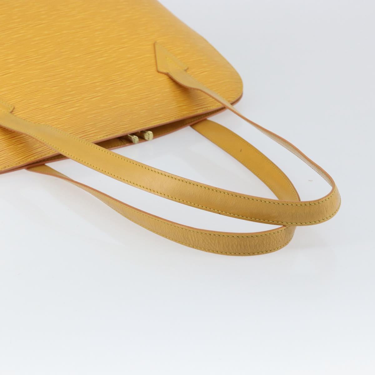 LOUIS VUITTON Epi Lussac Shoulder Bag Yellow M52289 LV Auth 151240
