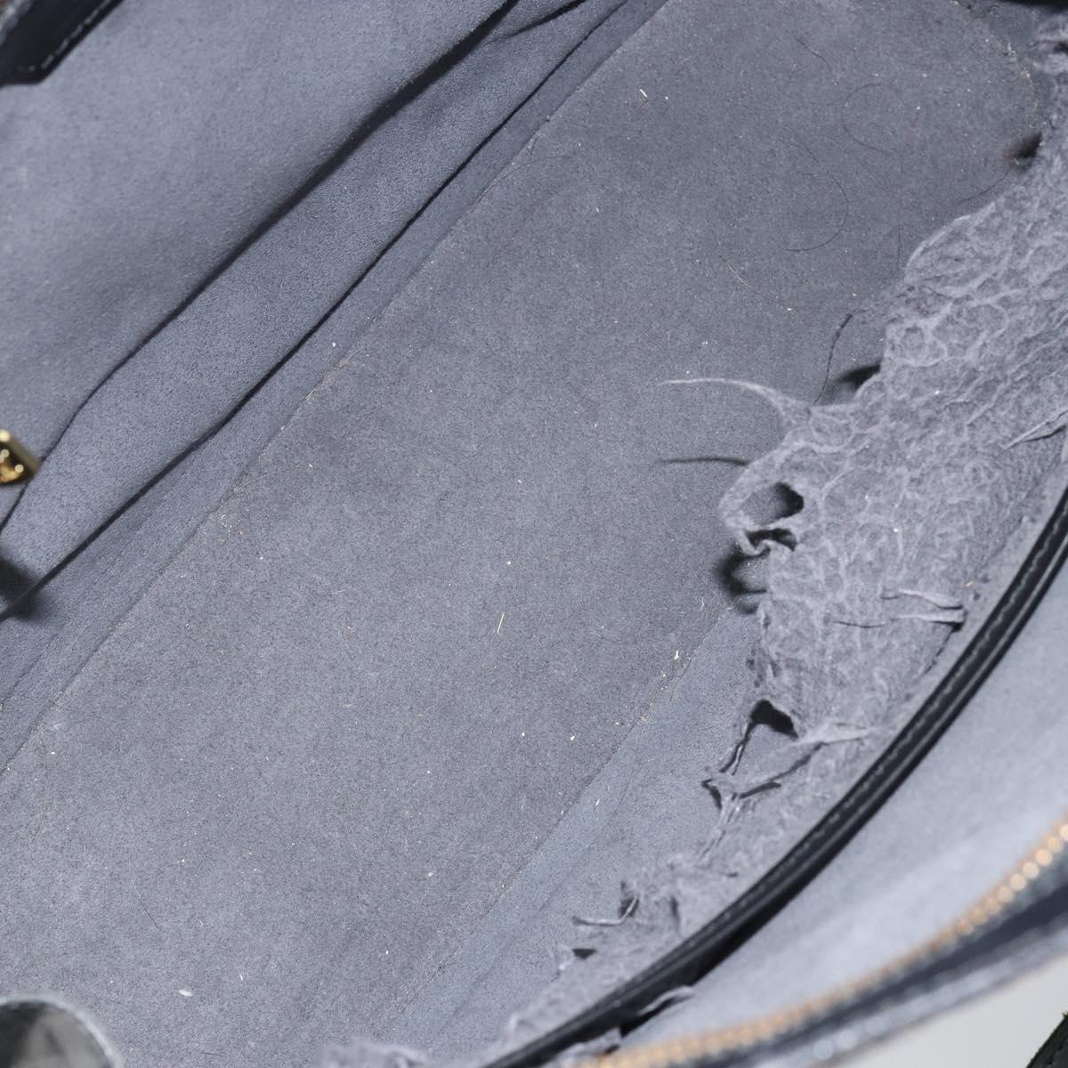 LOUIS VUITTON Epi Lussac Shoulder Bag Black M52282 LV Auth 151241