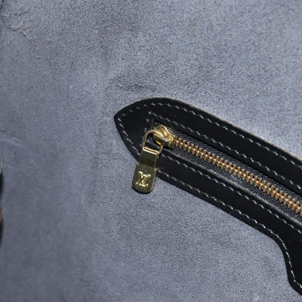 LOUIS VUITTON Epi Lussac Shoulder Bag Black M52282 LV Auth 151241