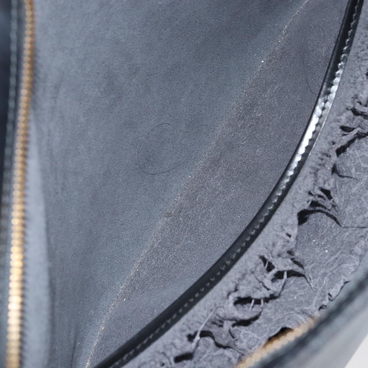 LOUIS VUITTON Epi Lussac Shoulder Bag Black M52282 LV Auth 151241