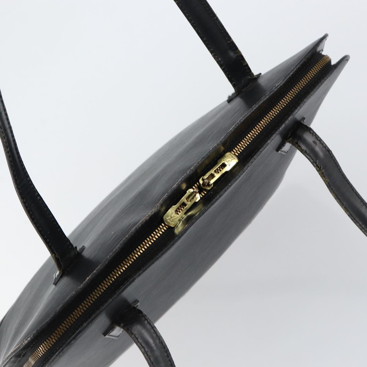 LOUIS VUITTON Epi Lussac Shoulder Bag Black M52282 LV Auth 151241