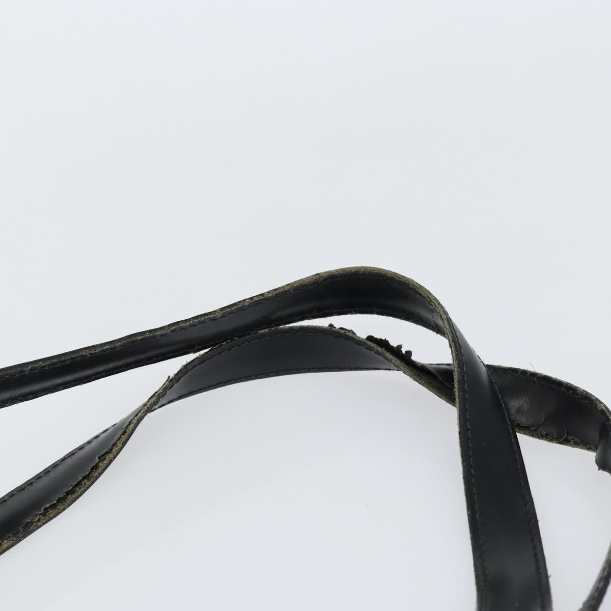 LOUIS VUITTON Epi Lussac Shoulder Bag Black M52282 LV Auth 151241