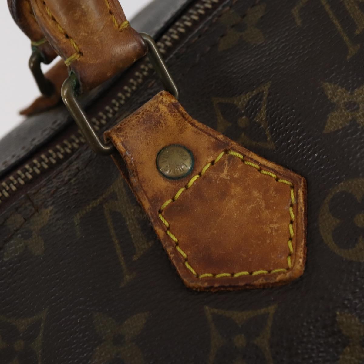 LOUIS VUITTON Monogram Speedy 40 Hand Bag M41522 LV Auth 151245