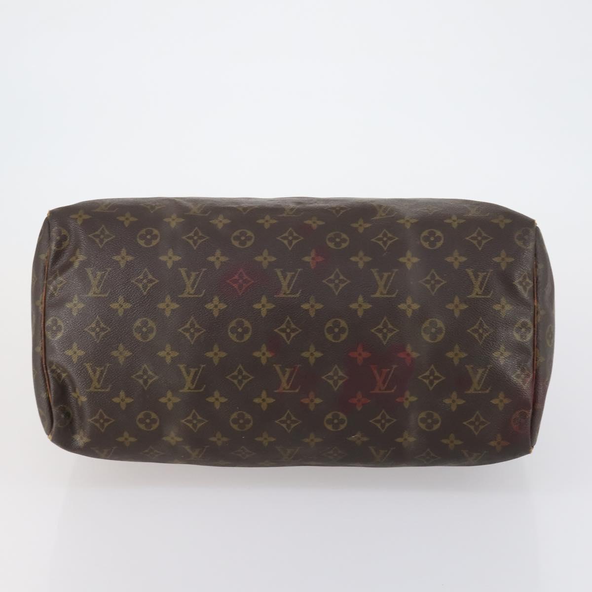 LOUIS VUITTON Monogram Speedy 40 Hand Bag M41522 LV Auth 151245