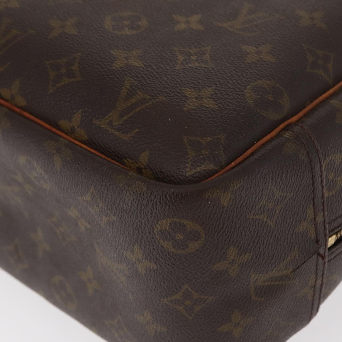 LOUIS VUITTON Monogram Deauville Hand Bag M47270 LV Auth 151252