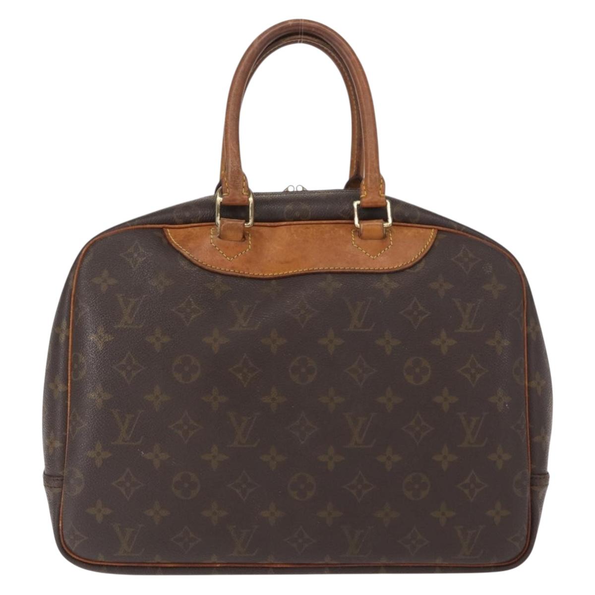 LOUIS VUITTON Monogram Deauville Hand Bag M47270 LV Auth 151252