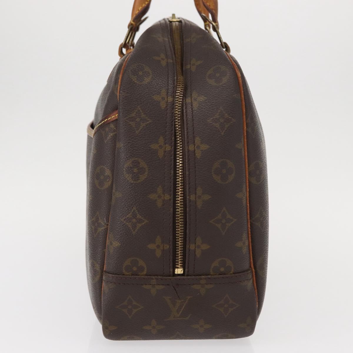 LOUIS VUITTON Monogram Deauville Hand Bag M47270 LV Auth 151252