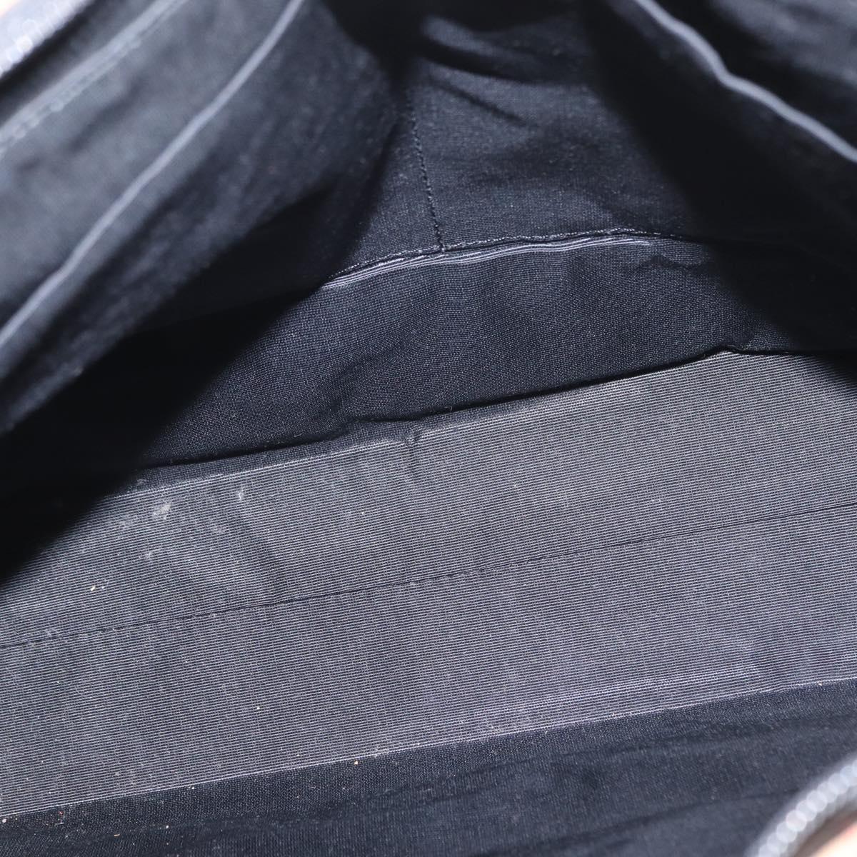 BURBERRY Nova Check Shoulder Bag Canvas Leather Beige Gold Auth 151281