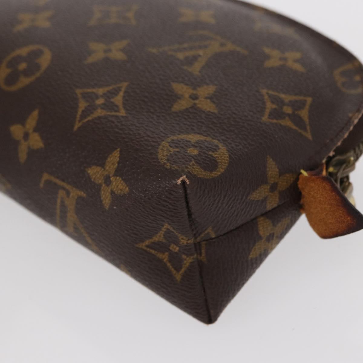 LOUIS VUITTON Monogram Pochette Cosmetic PM Pouch M43998 LV Auth 151284
