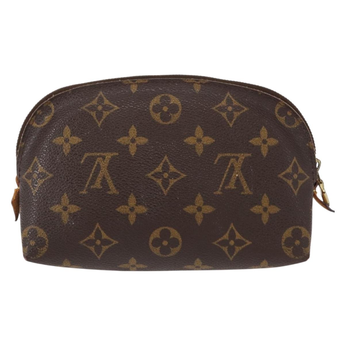 LOUIS VUITTON Monogram Pochette Cosmetic PM Pouch M43998 LV Auth 151284