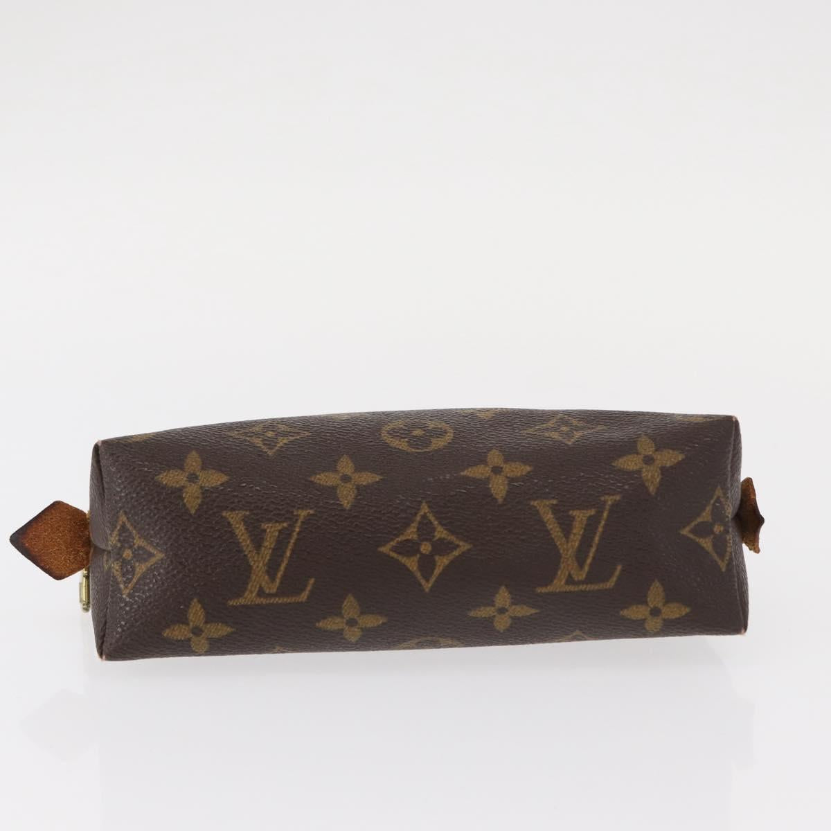 LOUIS VUITTON Monogram Pochette Cosmetic PM Pouch M43998 LV Auth 151284