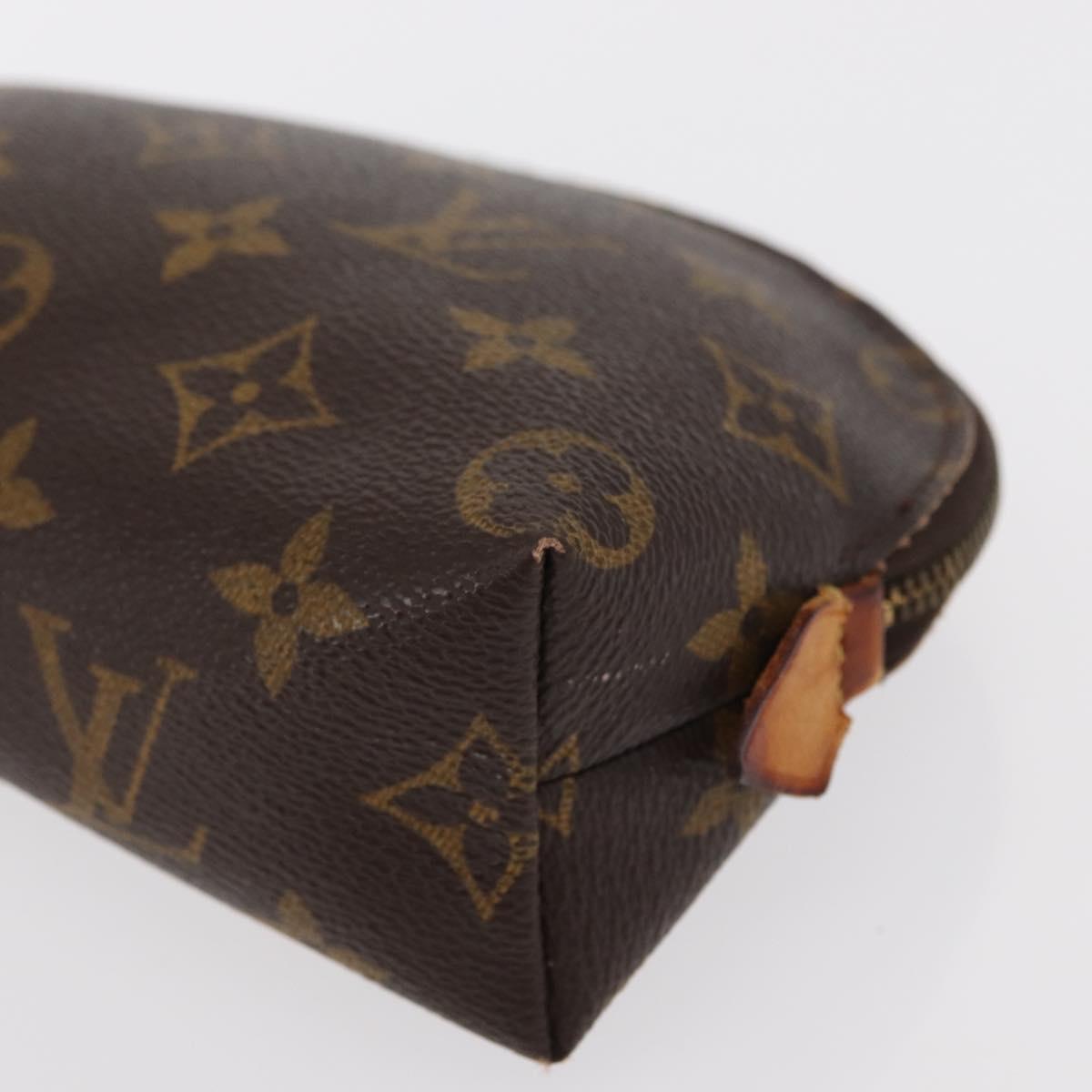 LOUIS VUITTON Monogram Pochette Cosmetic PM Pouch M43998 LV Auth 151284