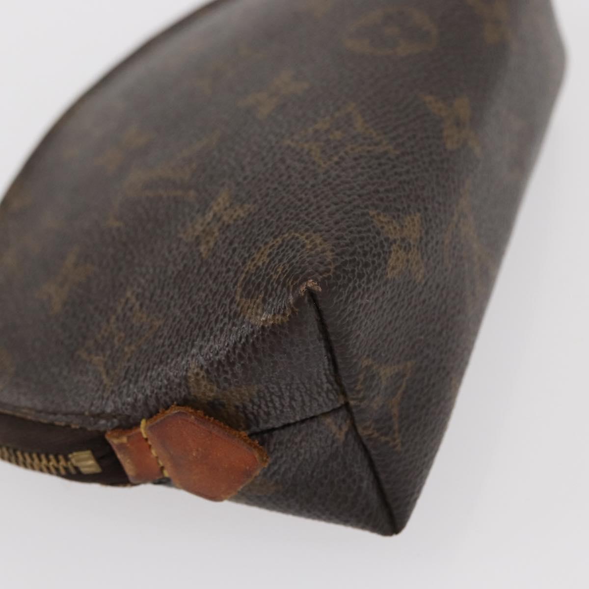 LOUIS VUITTON Monogram Pochette Cosmetic PM Pouch M43998 LV Auth 151285