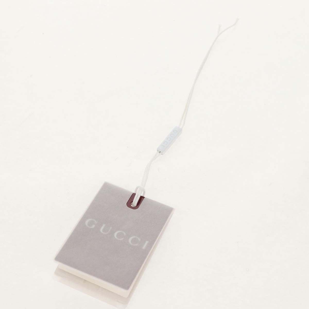 GUCCI GG Supreme x Yuko Higuchi Key Holder PVC Beige Gold Auth 151301M