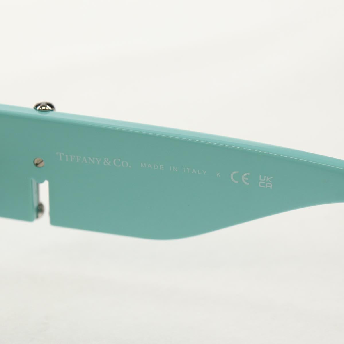 TIFFANY&Co. Sunglasses Plastic Peppermint Auth 151304M