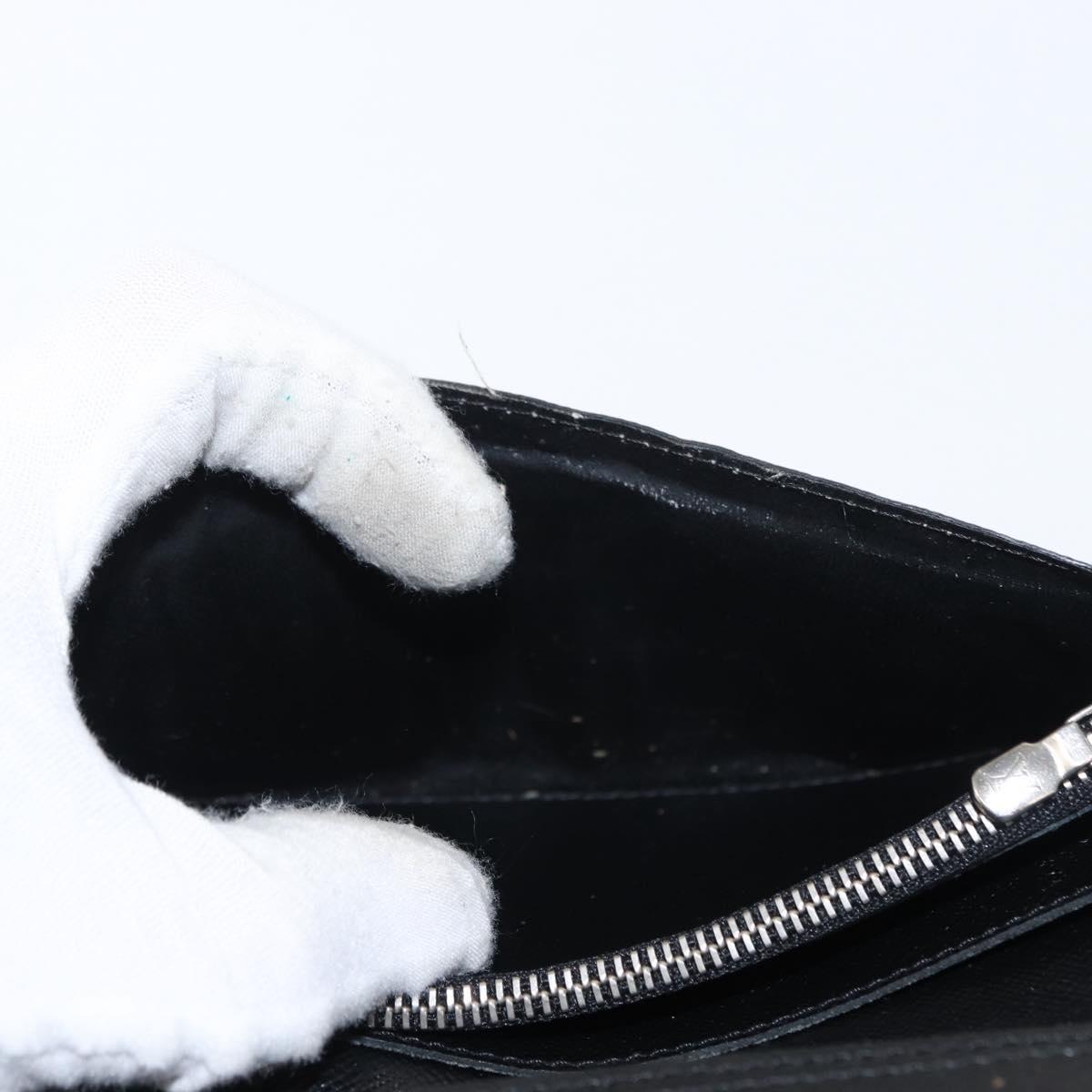 LOUIS VUITTON Damier Graphite Porte Feuille Brother Wallet N61211 Auth 151308