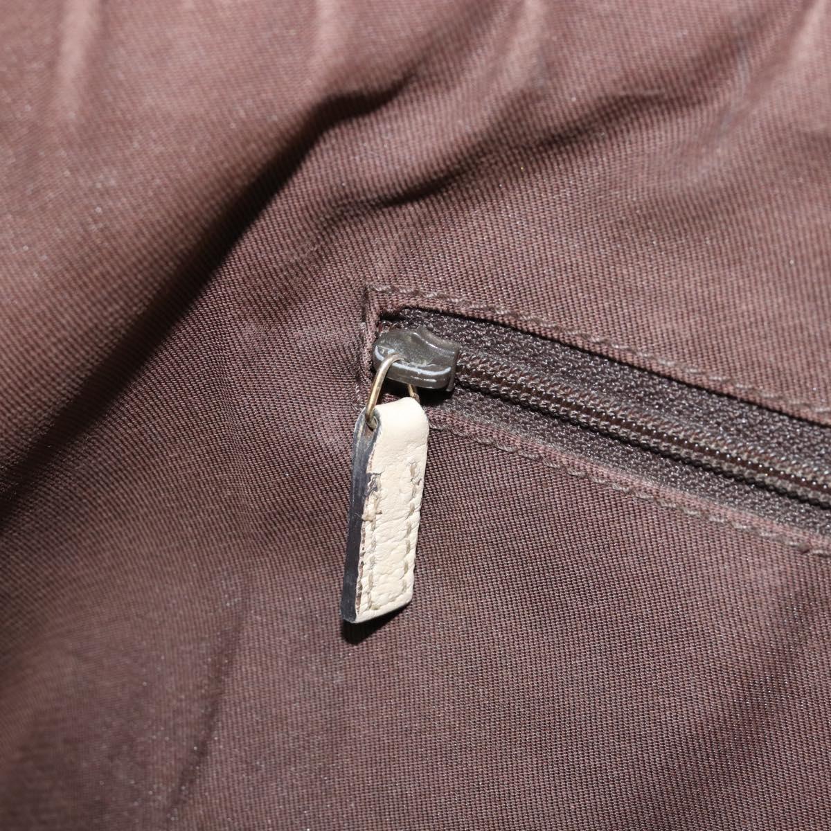 GUCCI GG Canvas Abbey Tote Bag Beige Gold 141470 Auth 151334