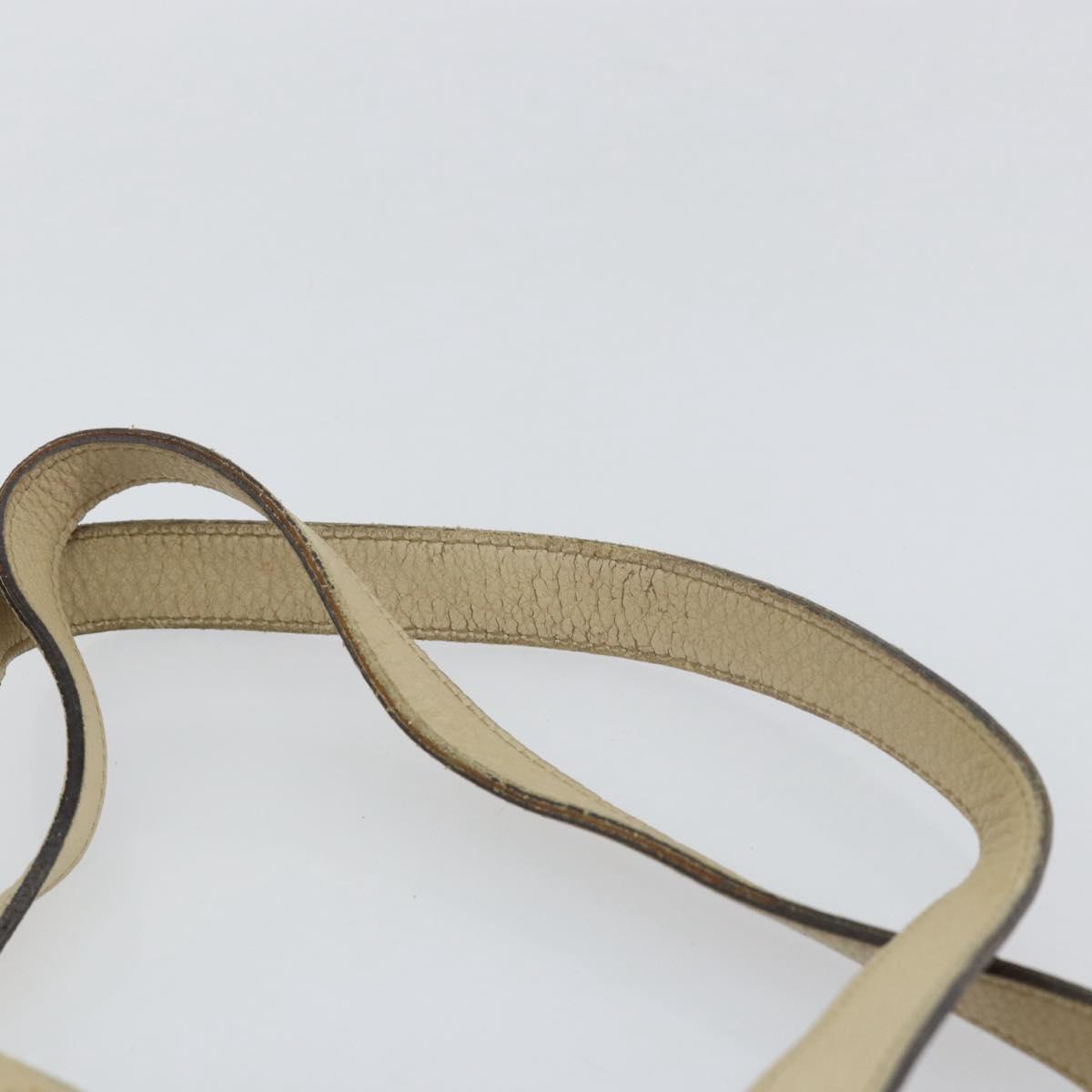 GUCCI GG Canvas Abbey Tote Bag Beige Gold 141470 Auth 151334