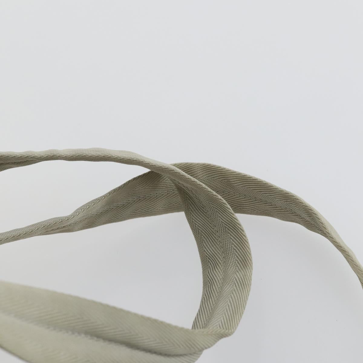 PRADA Backpack Nylon Light Blue Silver Auth 151340