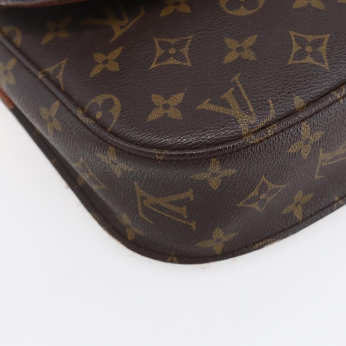 LOUIS VUITTON Monogram Saint Cloud GM Shoulder Bag M51242 LV Auth 151352