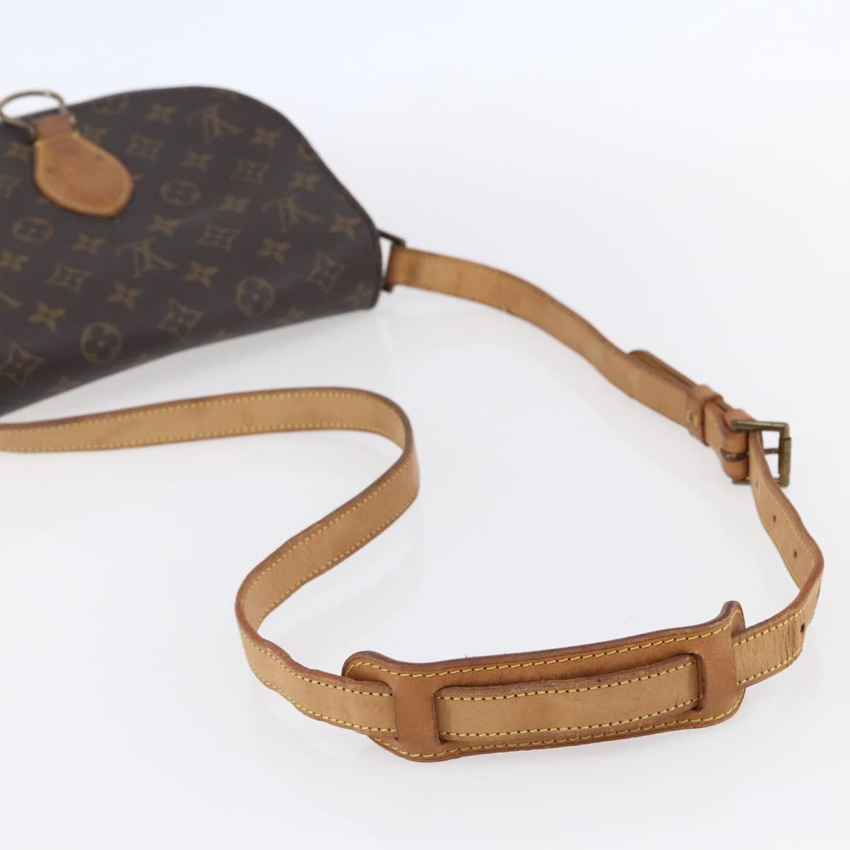 LOUIS VUITTON Monogram Saint Cloud GM Shoulder Bag M51242 LV Auth 151352