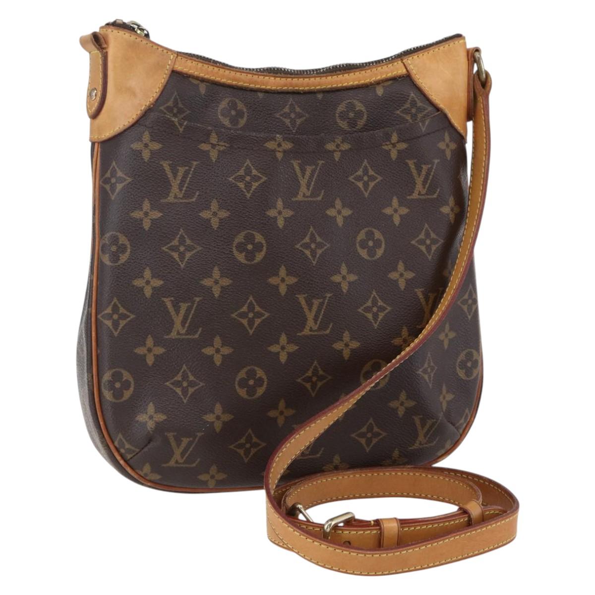 LOUIS VUITTON Monogram Odeon PM Shoulder Bag M56390 LV Auth 151355