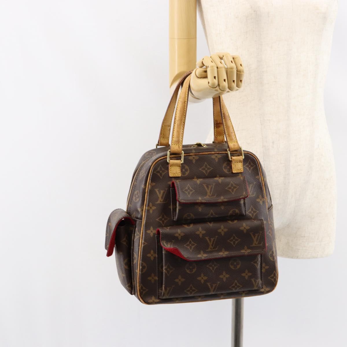 LOUIS VUITTON Monogram Exantri Cite Hand Bag M51161 LV Auth 151356