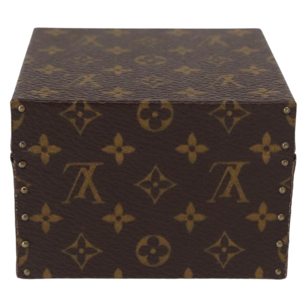 LOUIS VUITTON Monogram Eccrine Declaration Jewelry Box M21010 LV Auth 151366V