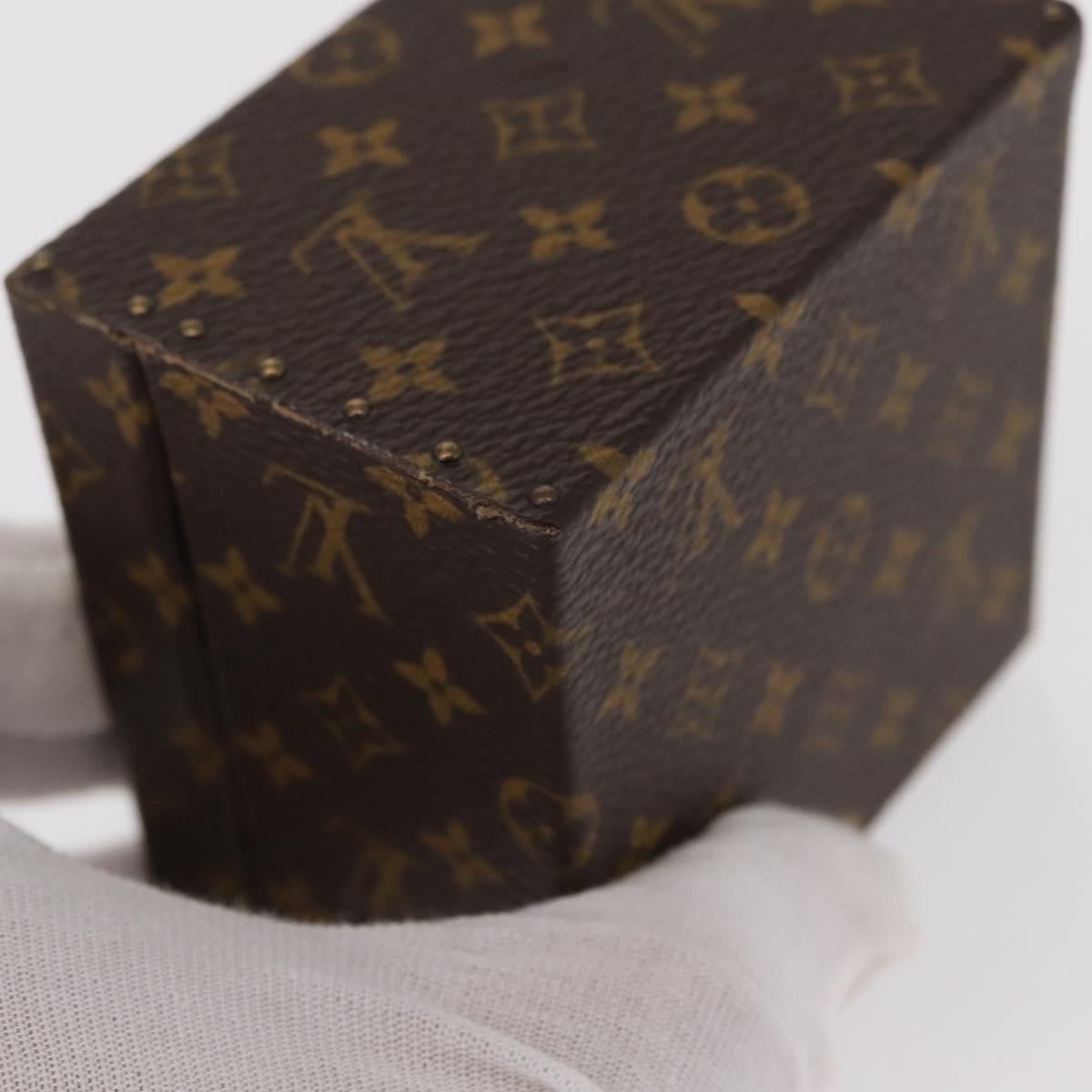 LOUIS VUITTON Monogram Eccrine Declaration Jewelry Box M21010 LV Auth 151367V