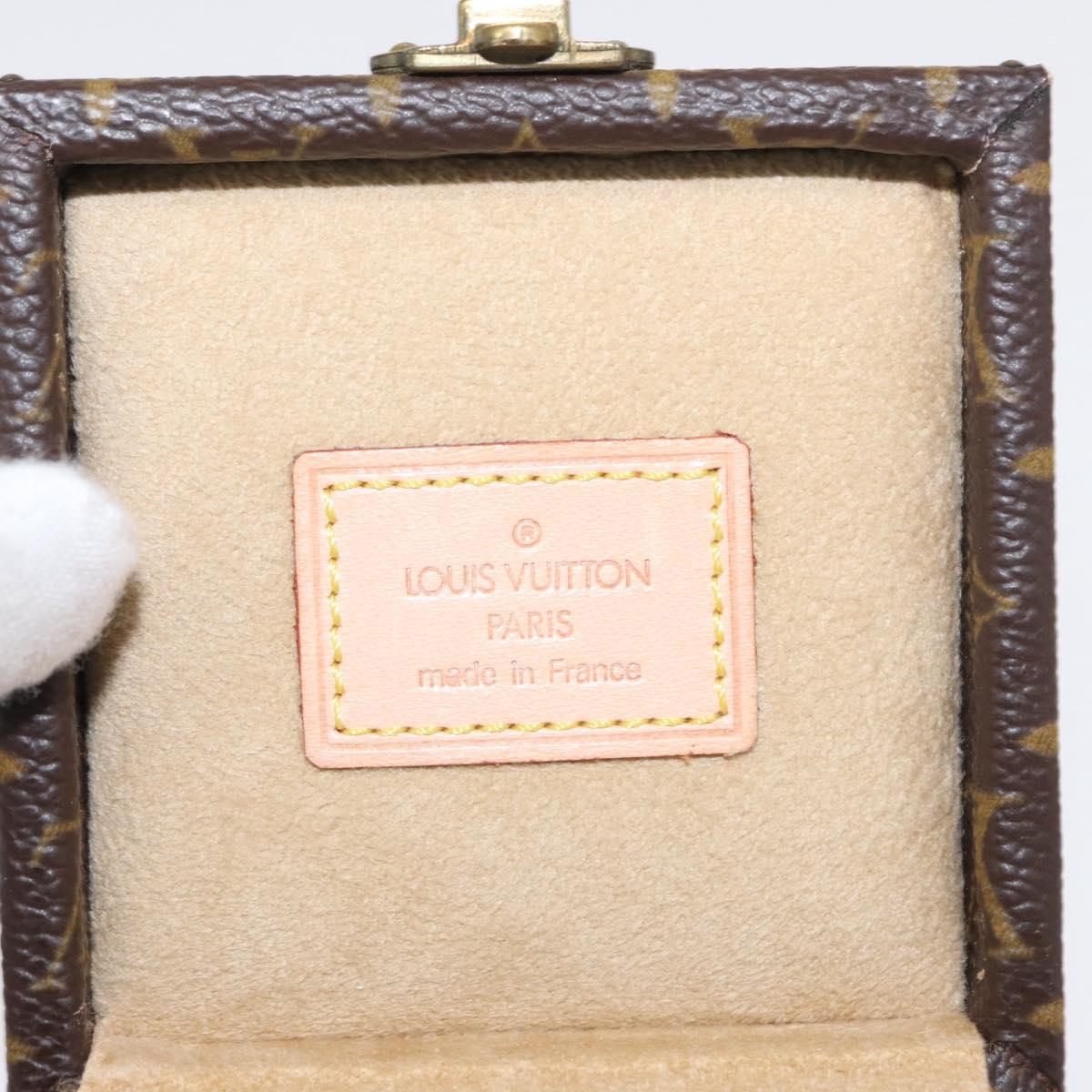 LOUIS VUITTON Monogram Eccrine Declaration Jewelry Box M21010 LV Auth 151367V