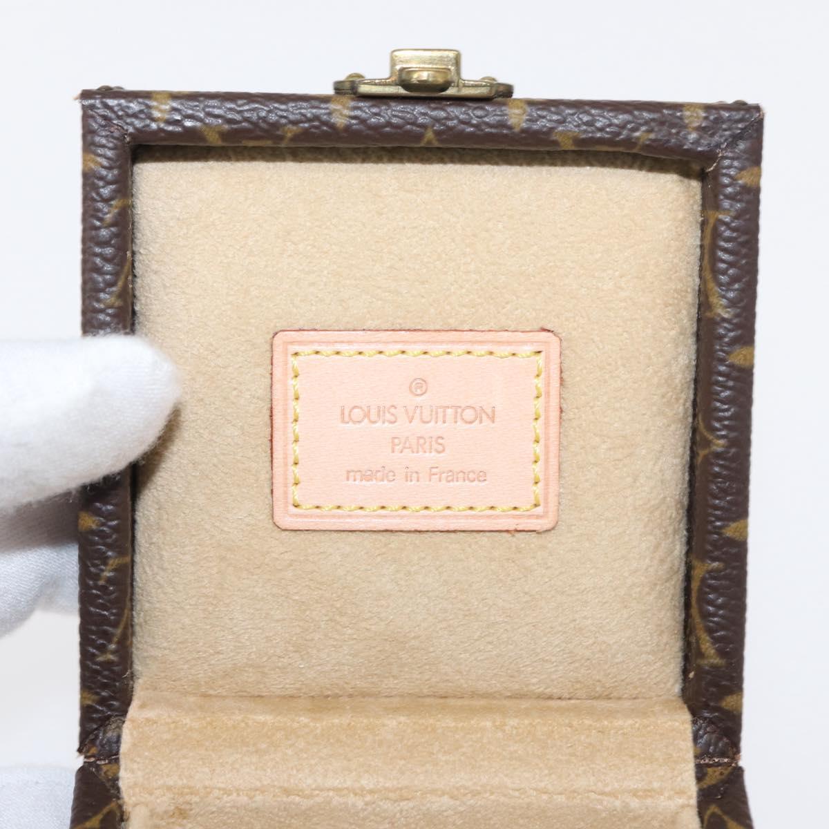 LOUIS VUITTON Monogram Eccrine Declaration Jewelry Box M21010 LV Auth 151367V